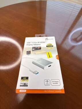 j5create JUA354 USB 3.0 to 4K HDMI Display Adapter